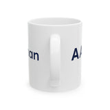 AALS Personalized Patriotic Jonathan Ceramic Mug — Red & Navy Striped Political Coffee Cup (11oz/15oz)